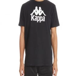 Shop All Kappa T-Shirt - Authentic Estessi - Black Smoke - 304KPT0