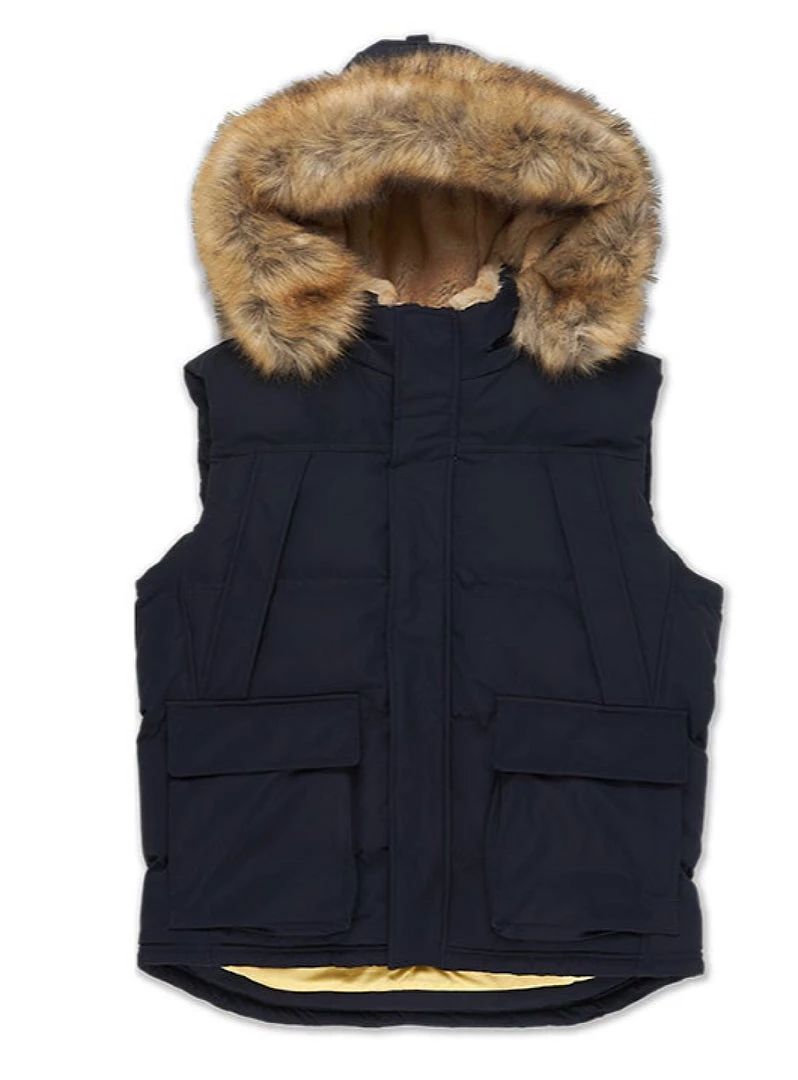 Jordan Craig Puffer Vest - Yukon - Navy - 9369V 1 Jordan Craig Puffer Vest - Yukon - Navy - 9369V