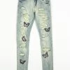 Shop All Focus Jeans - Butterfly - Vintage Blue - 3352