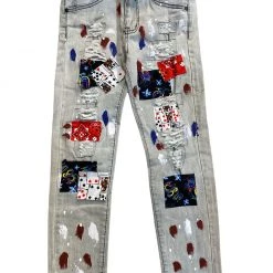 Shop All Kids Waimea Jeans - Grey Wash - 8BM5225D