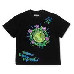 First Row Short Set - Better Days - Black - FRT2018