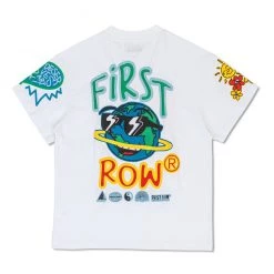 First Row T-Shirt - Heart & Mind - White - FRT2018 Shop All