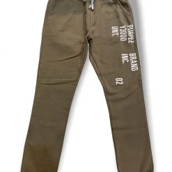 PURPLE-BRAND Purple Brand Sweatpants - History Olive - P408 Shop All