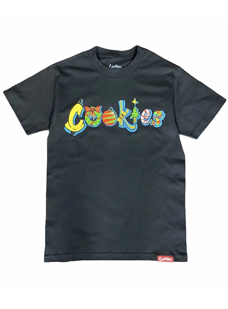 Shop All Cookies T-Shirt - Tis The Season - Black - 1546T4359 1 Shop All Cookies T-Shirt - Tis The Season - Black - 1546T4359