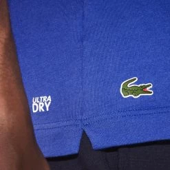 Shop All Lacoste T-Shirt - Croc Print - Blue - TH6907 51 QQH