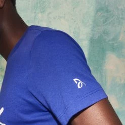 Shop All Lacoste T-Shirt - Croc Print - Blue - TH6907 51 QQH