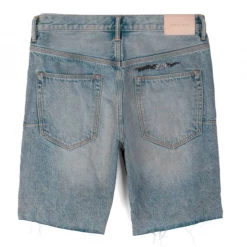 Shop All Purple-Brand Jean Shorts - Bandana Patch Work - Blue - P020-BRI