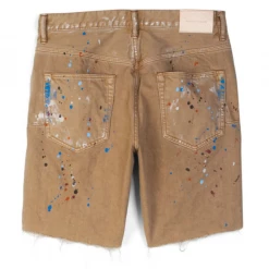 Purple-Brand Jean Shorts - Carpenter - Tan - P020 Shop All