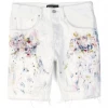 Shop All Purple-Brand Jean Shorts - Carpenter - White - P020
