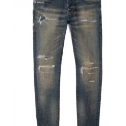 Purple-Brand Jeans - Dirty Indigo Blowout - Dirty Indigo Blue - P001 Shop All