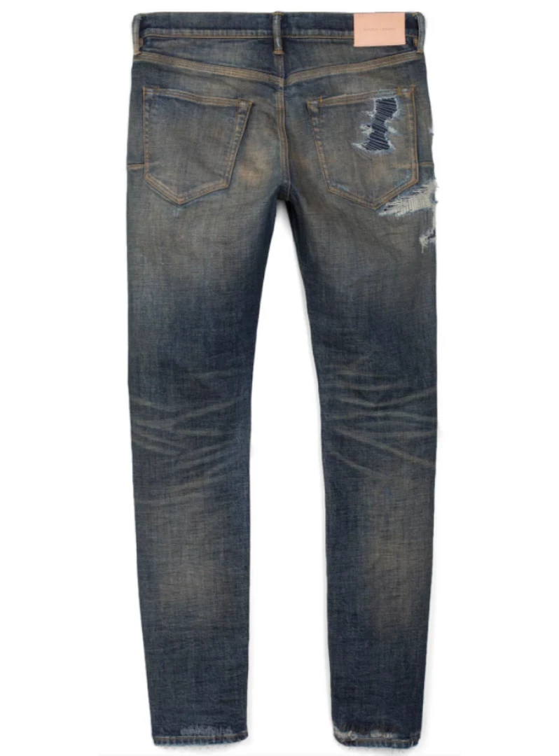 Purple-Brand Jeans - Dirty Indigo Blowout - Dirty Indigo Blue - P001 Shop All 2 Purple-Brand Jeans - Dirty Indigo Blowout - Dirty Indigo Blue - P001 Shop All