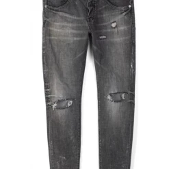 Shop All Purple-Brand Jeans - Grey Vintage Repair - Grey Silver Paint - P002