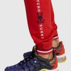 Shop All Psycho Bunny Jogger Set - Palmer - Brilliant Red - B6H114N1FL