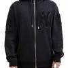 Pro Standard Zip Up Hoodie - New York - Black - LYN530510