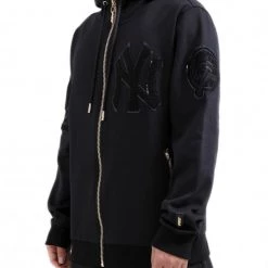 Pro Standard Zip Up Hoodie - New York - Black - LYN530510