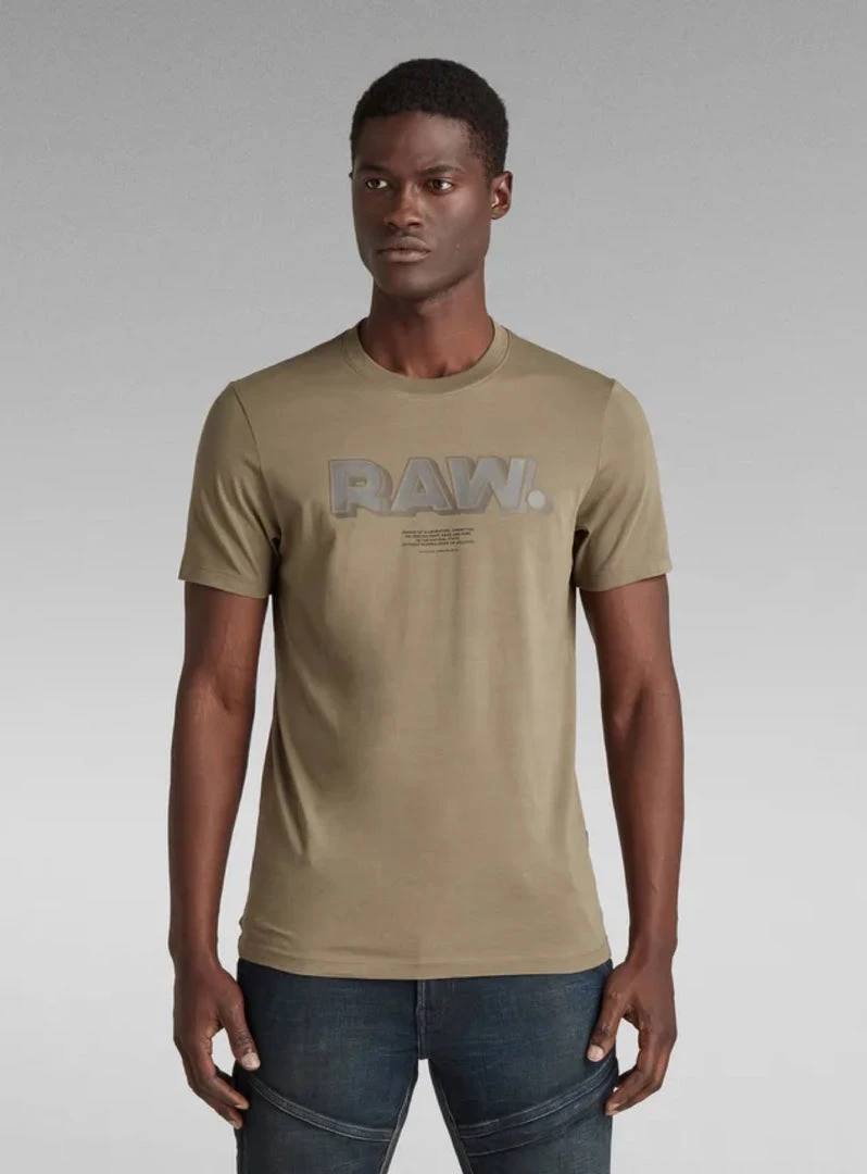 Shop All G-Star T-Shirt - RAW. Slim - Calvary - D20713-336-C631 1 Shop All G-Star T-Shirt - RAW. Slim - Calvary - D20713-336-C631