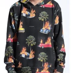 LIFTED ANCHORS Shop All Lifted Anchor Hoodie - Rideshare - Black - LASP21-48