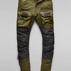 G-Star Pants - 3D Straight Cargo - Dark Olive - D19756-9706-C744