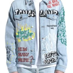 LIFTED ANCHORS Lifted Anchor Denim Jacket - City Hall - Blue - LASP21-49 Shop All