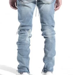 LIFTED ANCHORS Lifted Anchor Patch Denim Pants - Malibu - Blue - LASP21-53 Shop All 5 LIFTED ANCHORS Lifted Anchor Patch Denim Pants - Malibu - Blue - LASP21-53 Shop All