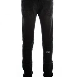 Shop All Cult Of Individuality Jeans - Punk Moto Stretch - Onyx - 620B10-PM07A