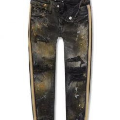 Toddlers Jordan Craig Jeans - University Gold - Black - JM3441K Shop All