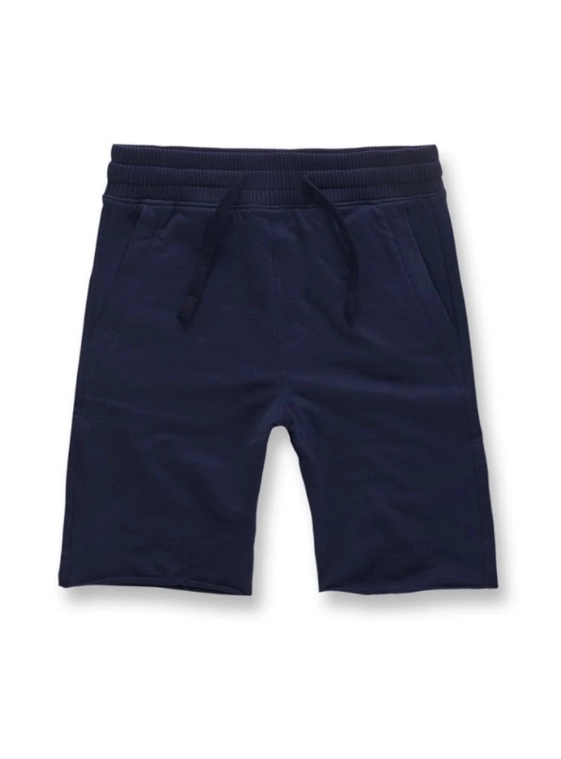 Toddlers Jordan Craig Shorts - Terry - Navy - 8350SAK 1 Toddlers Jordan Craig Shorts - Terry - Navy - 8350SAK