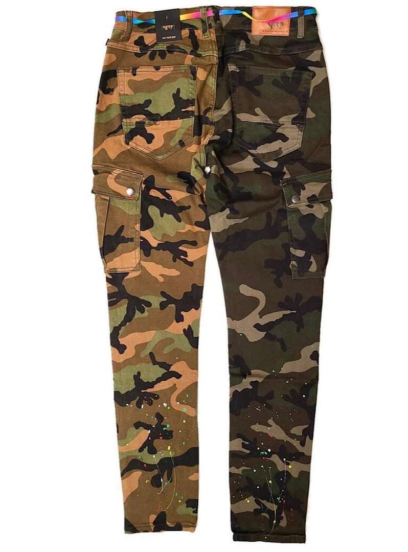Kleep Pants - Camo Rainbow Splatter - KP3710A 2 Kleep Pants - Camo Rainbow Splatter - KP3710A