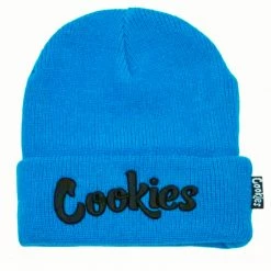 Shop All Cookies Hat - Original Mint Beanie - Blue And Black