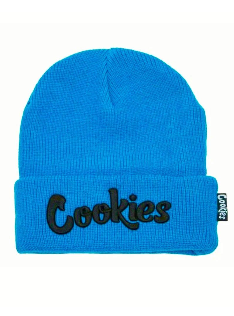 Shop All Cookies Hat - Original Mint Beanie - Blue And Black 1 Shop All Cookies Hat - Original Mint Beanie - Blue And Black