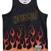 Mitchell & Ness Jersey - NBA Flames - Houston