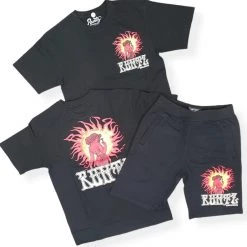 Runtz Short Set - Summer Of Runtz - Black - 40213