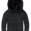 Jordan Craig Kids Coat - Puffer With Fur - Black - 91537K Shop All