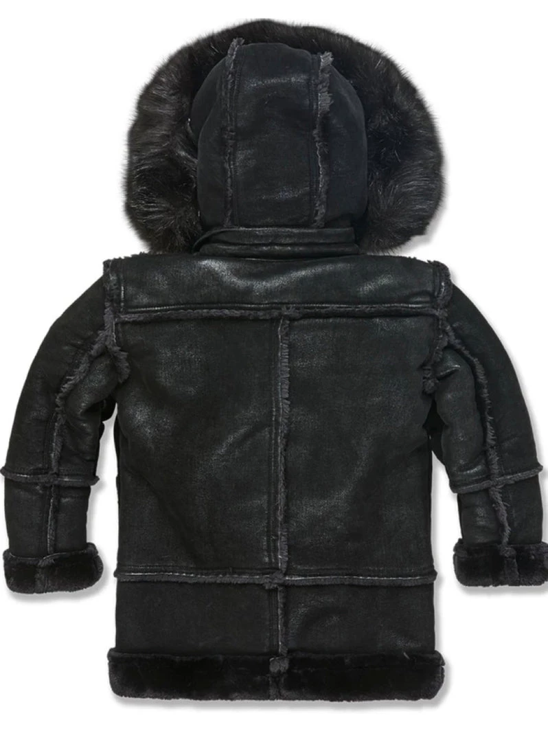Jordan Craig Kids Coat - Denali Shearling - Black - 91540K 2 Jordan Craig Kids Coat - Denali Shearling - Black - 91540K