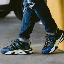 Javi Shoes - Hype - Green/Blue