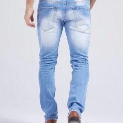 Shop All Foreign Local Jeans - The Who Patch - Blue Wash - FL-2096
