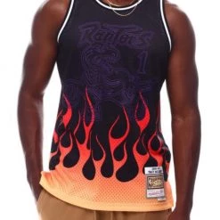 Mitchell & Ness Jersey - NBA Flames - Raptors