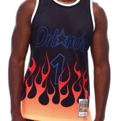 Mitchell & Ness Jersey - NBA Flames - Orlando