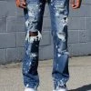 Shop All KDNK Jeans - Distressed - Dark Blue - KND4381