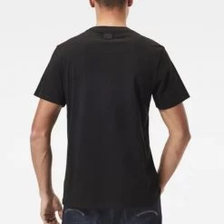 G-Star T-Shirt - 3D No 1 Logo - Black - D18267-336-6484 Shop All
