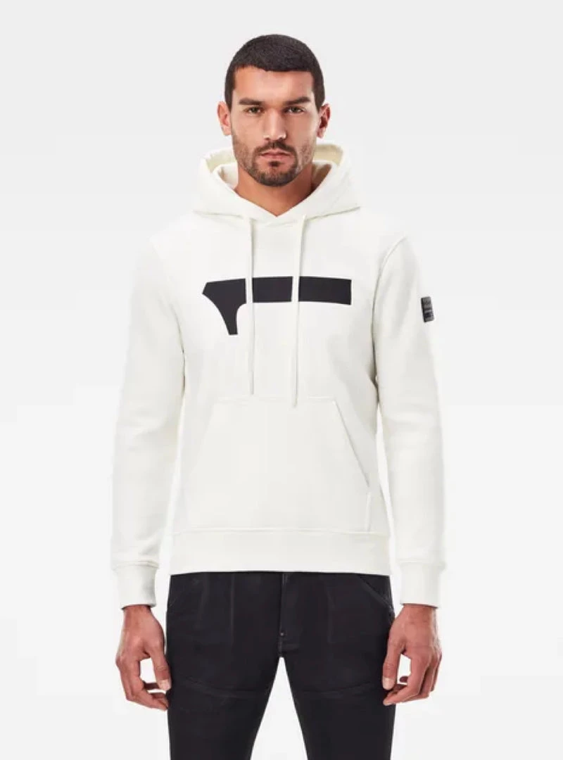 G-star G-Raw Hoodie - Raw Logo - Milk - D18224-A971-111 Shop All 1 G-star G-Raw Hoodie - Raw Logo - Milk - D18224-A971-111 Shop All