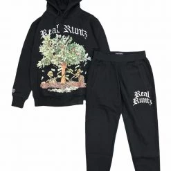 Runtz Sweatsuit - Money Treez - Black - 33613 Shop All