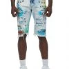 Shop All Smoke Rise Shorts - Doole & Color Splatter - Summer Blue - SJS21162