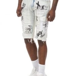 Smoke Rise Shorts - Doodle Cargo - Rivington Blue - SJS21388WEB Shop All