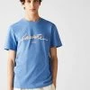 Lacoste T-Shirt - Script - Turquin Blue - TH0503 51 TTF Shop All