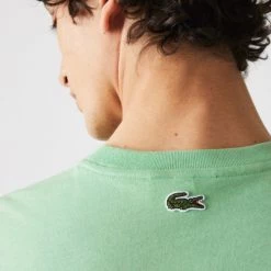 Lacoste T-Shirt - Script - Light Green - TH0503 51 TTF Shop All 9 Lacoste T-Shirt - Script - Light Green - TH0503 51 TTF Shop All