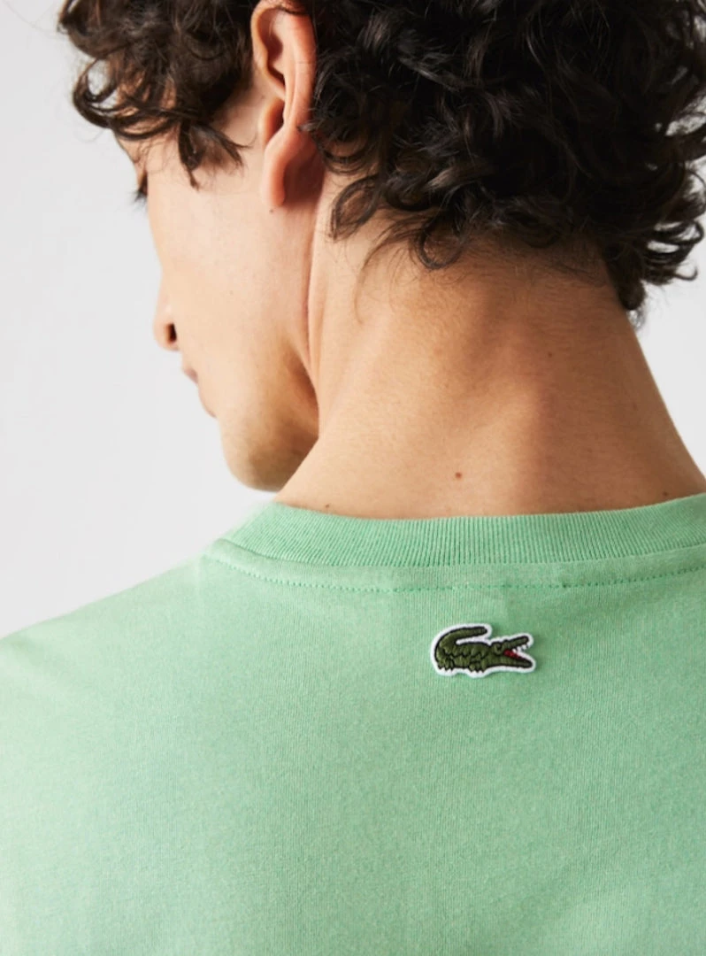 Lacoste T-Shirt - Script - Light Green - TH0503 51 TTF Shop All 5 Lacoste T-Shirt - Script - Light Green - TH0503 51 TTF Shop All