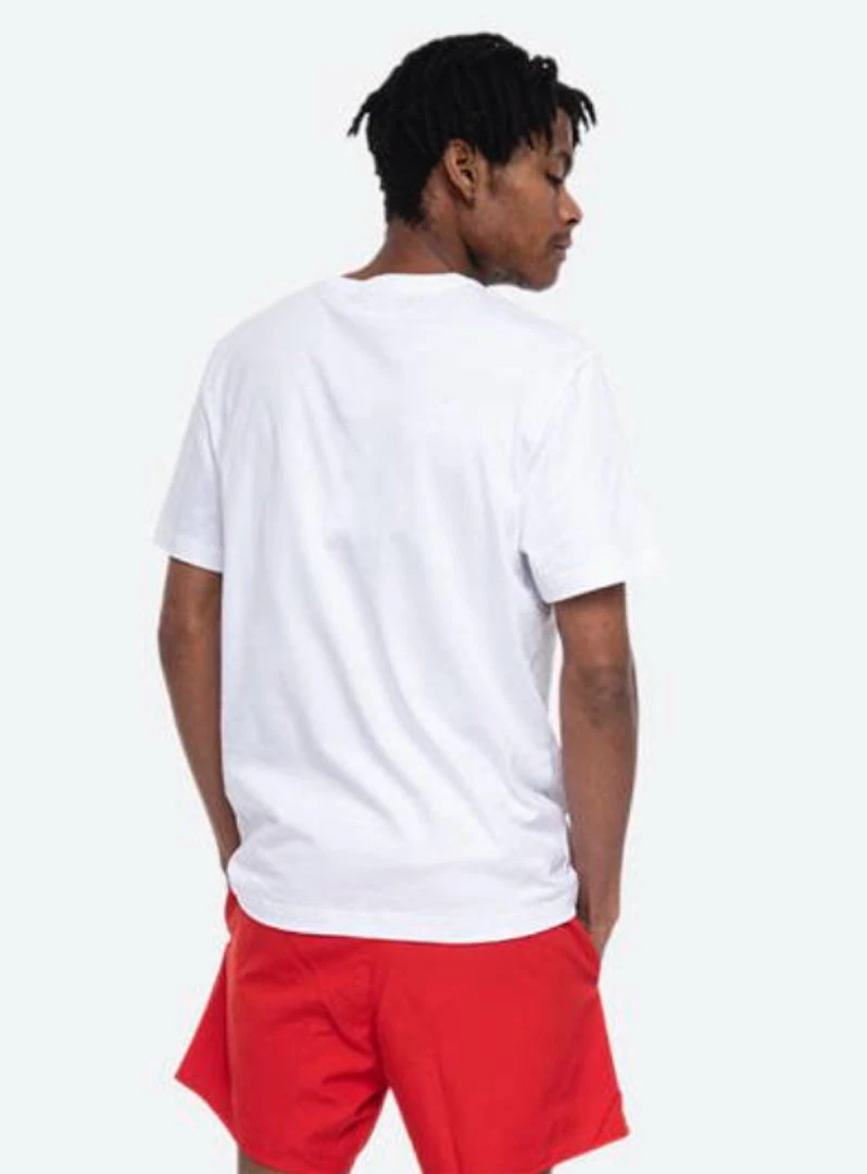 Shop All Lacoste T-Shirt - Warped Text - White - TH0049 51 001 5 Shop All Lacoste T-Shirt - Warped Text - White - TH0049 51 001