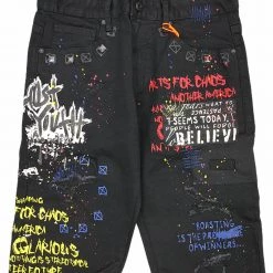 Shop All Smoke Rise Shorts - Lost Youth - Black - STS21272