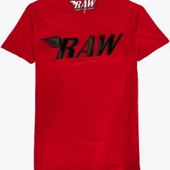 Rawyalty T-Shirt - Raw - Leather And Red Shop All